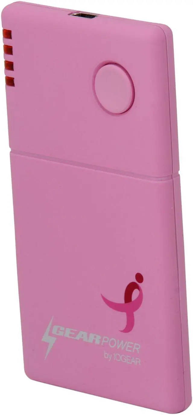 Main image of IOGEAR GearPower Susan G. Komen Edition Portable Battery Pack GMP1001PP (Pink)