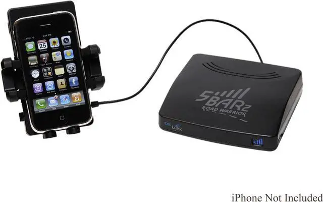 Alt view image 2 of 4 - Cellynx 5BARz Road Warrior Cell Booster for All Carriers All Devices (MD015A)