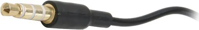 Alt view image 2 of 4 - Cellet Black 3.5mm Pin to 2.5mm Input Plug Cable CN35M25F