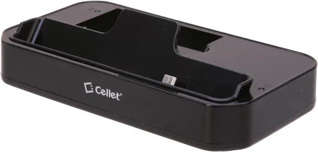 Main image of Cellet Black Cradle Charger with Data Cable For Motorola Droid 3 TWMOTDRO3