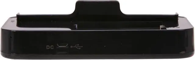Alt view image 4 of 6 - Cellet Black Cradle Charger with Data Cable For Motorola Droid 3 TWMOTDRO3
