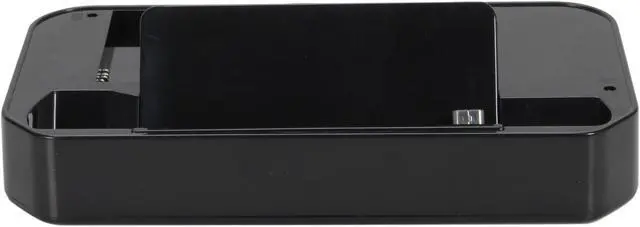 Alt view image 2 of 7 - Cellet Black Cradle Charger with Data Cable For Motorola Droid X TWMOTDROX