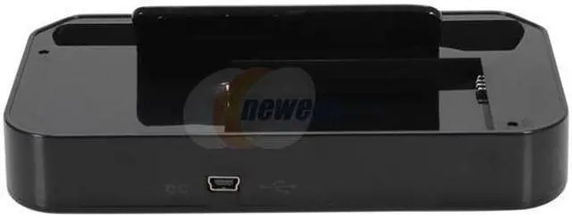 Alt view image 4 of 7 - Cellet Black Cradle Charger with Data Cable For Motorola Droid X TWMOTDROX