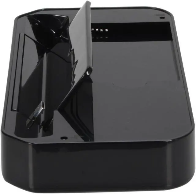 Alt view image 5 of 7 - Cellet Black Cradle Charger with Data Cable For Motorola Droid X TWMOTDROX