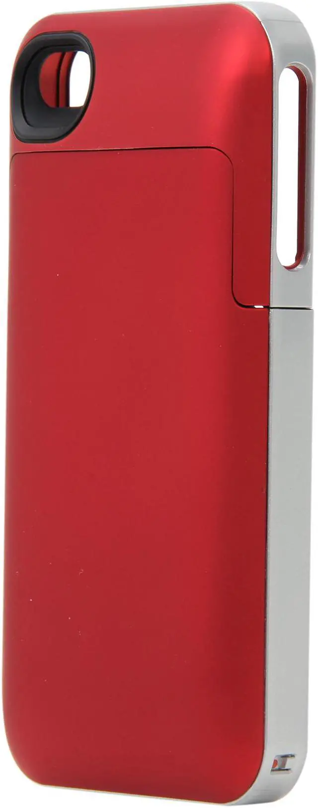 Alt view image 3 of 10 - Mophie Juice Pack Air Red 1500mAh Battery Case For iPhone 4 / 4S 1148_JPA-IP4-P-RED