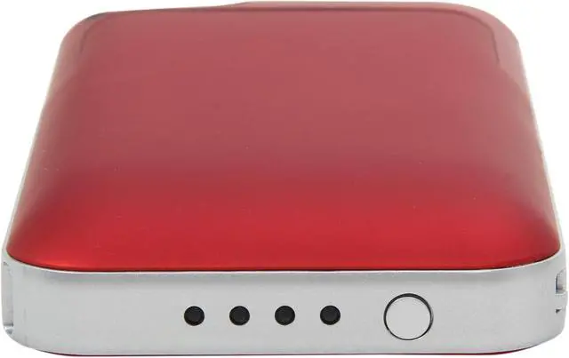 Alt view image 7 of 10 - Mophie Juice Pack Air Red 1500mAh Battery Case For iPhone 4 / 4S 1148_JPA-IP4-P-RED