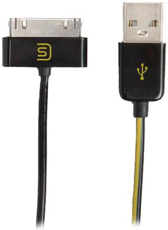 Alt view image 2 of 3 - DATASTREAM Premium 30-pin Charger / Charging and Data Sync Cable Cord for Apple iPod Touch / Nano , iPhone 4 / 3GS / 3G , iPad (6 ft.)