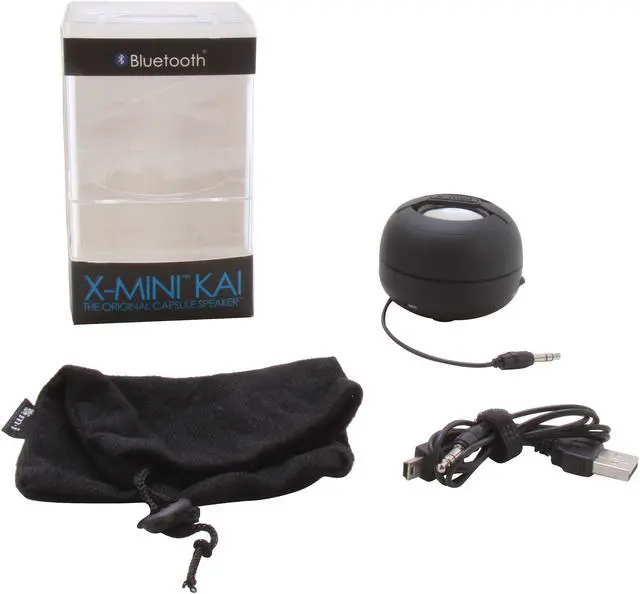 Alt view image 7 of 7 - X-Mini KAI XAM11-B Bluetooth Portable Capsule Speaker, Black