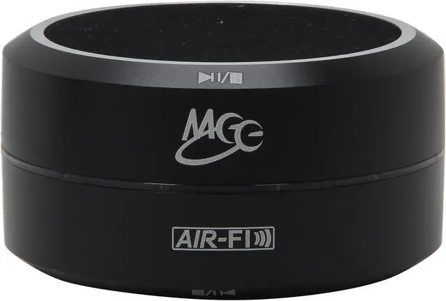 Alt view image 2 of 5 - MEElectronics Air-Fi AFS1 Black Wireless Bluetooth Speaker with Speakerphone