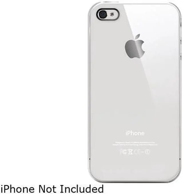 Main image of iLuv Clear iPhone 4 CDMA Clear Acrylic Case ICC742CLR