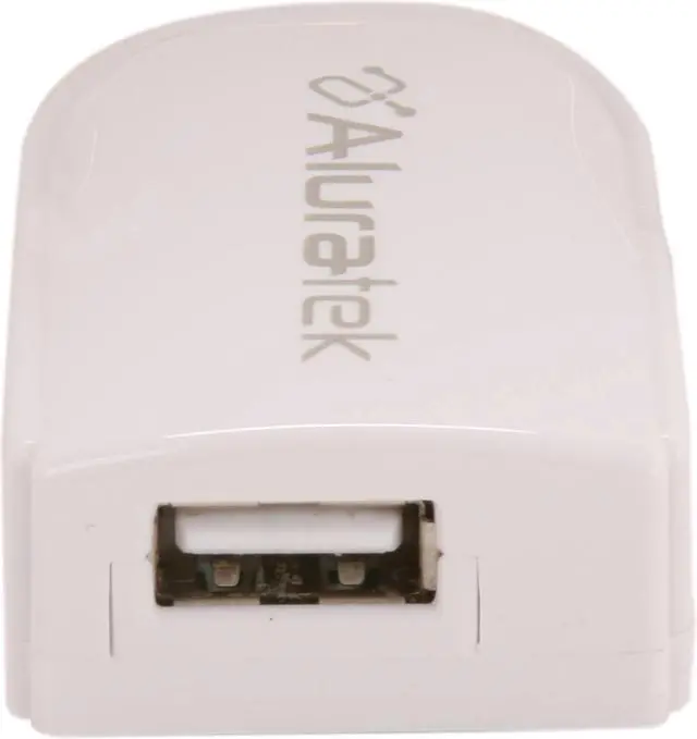 Alt view image 3 of 6 - Aluratek White USB Charging Station (AUCS01F)