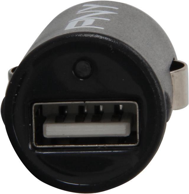 Alt view image 3 of 5 - PNY P-P-DC-UF-K01-GE Black Rapid Universal USB Car Charger for Smartphones & Apple Devices w/12V DC @ 2.1A