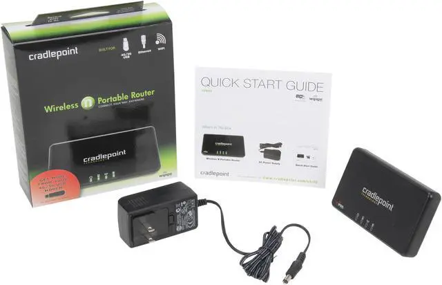 Alt view image 5 of 5 - Cradlepoint Wireless N Portable Router CTR35