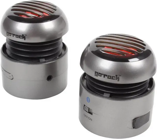 Main image of Go Rock TRMS02SB-BLK Black Mini Bluetooth Speaker