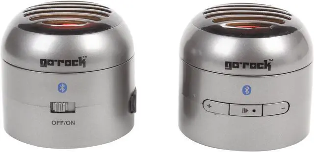 Alt view image 2 of 9 - Go Rock TRMS02SB-BLK Black Mini Bluetooth Speaker