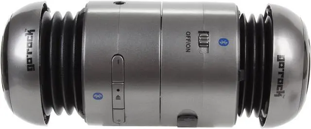 Alt view image 7 of 9 - Go Rock TRMS02SB-BLK Black Mini Bluetooth Speaker