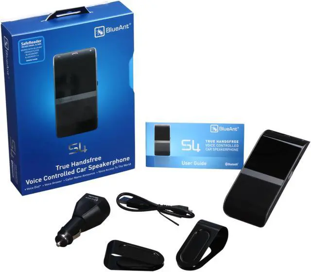 Alt view image 6 of 6 - BlueAnt S4 Bluetooth Hands-Free Voice Controlled Car Speakerphone