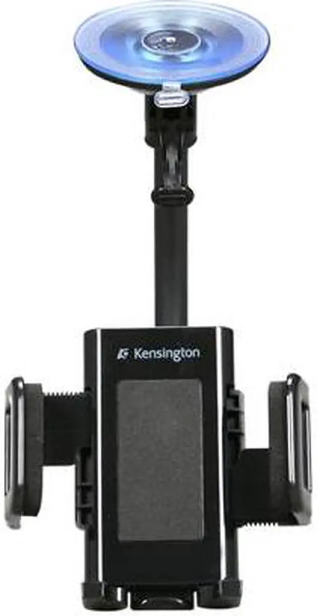 Alt view image 2 of 6 - Kensngton Black Windshield/Vent Car Mount for Smartphones (K39217US)