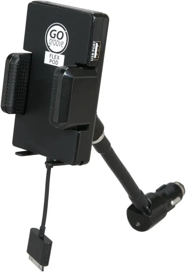 Alt view image 2 of 12 - Accessory Power FM Transmitter Car Mount System For iPhone 4/3GS GG-Flex-Pod