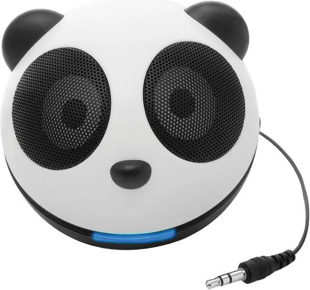 Main image of Accessory Power GOgroove Panda Pal Portable Speaker for HTC, Motorola, Samsung, Apple iPhone/ iTouch/ iPod, iPad ALL Generations, as well as many more smartphones and tablets !