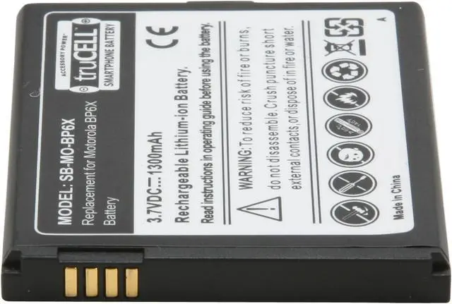 Alt view image 3 of 4 - Accessory Power truCELL Smart Phone Battery For Motorola (SB-MO-BP6X)