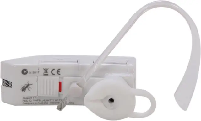 Alt view image 4 of 6 - BlueAnt T1 White Rugged Bluetooth Headset