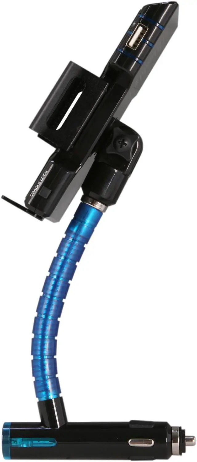 Alt view image 3 of 8 - Accessory Power GOgroove FlexSMART SP ADVANCED Car Mount FM Transmitter and Charger for HTC, Samsung, LG, Motorola and More Smartphones and MP3 Devices (GG-FLEXSMART-SP)