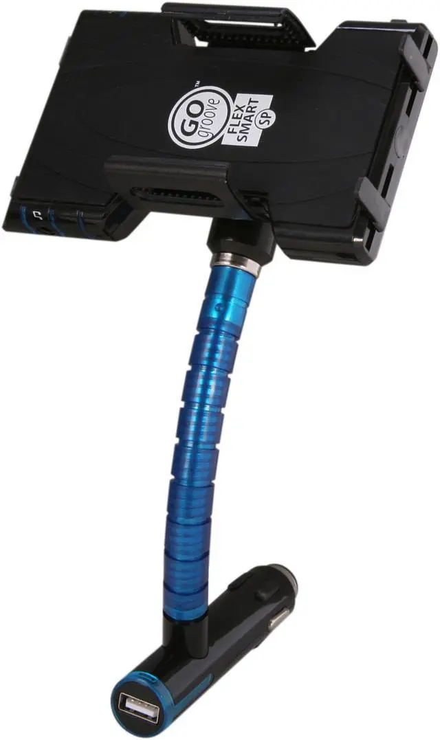 Alt view image 6 of 8 - Accessory Power GOgroove FlexSMART SP ADVANCED Car Mount FM Transmitter and Charger for HTC, Samsung, LG, Motorola and More Smartphones and MP3 Devices (GG-FLEXSMART-SP)