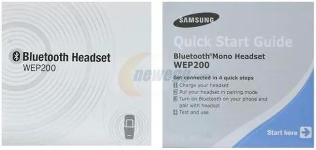 Alt view image 10 of 11 - Samsung EBT-WEP200-BK Bluetooth Wireless Headset