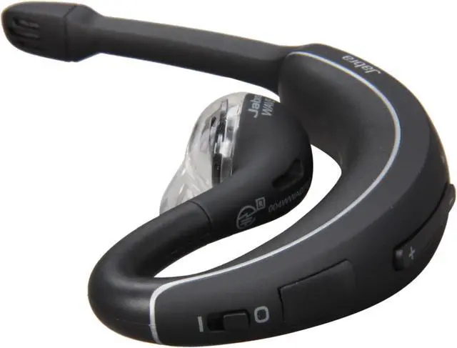 Alt view image 5 of 6 - Jabra WAVE Black Bluetooth Headset Bulk Package - OEM