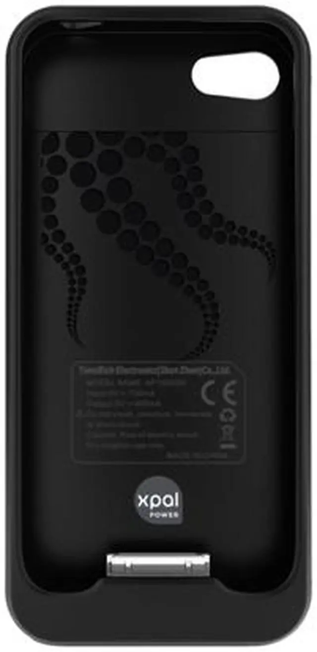 Alt view image 2 of 7 - PowerSkin Protective Case with Built-in Rechargeable Battery for iPhone 4 (AP2100)