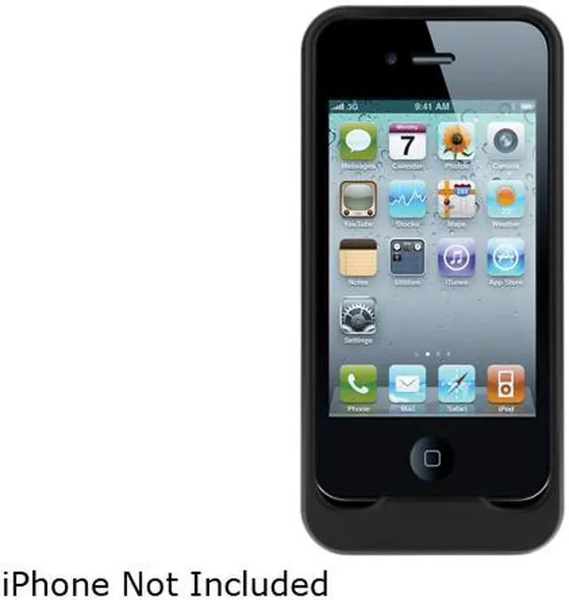 Main image of PowerSkin Protective Case with Built-in Rechargeable Battery for iPhone 4 (AP2100)