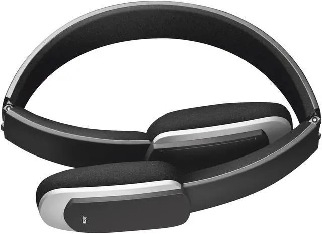 Alt view image 3 of 10 - Jabra HALO2 Black Stereo Bluetooth Headset Multiuse / DSP Technology (100-96500002-02)