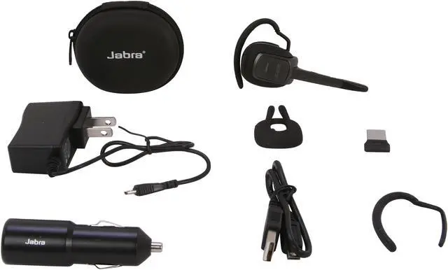Alt view image 9 of 10 - Jabra SUPREME UC Black Mono Bluetooth Headset with Bluetooth USB Adapter