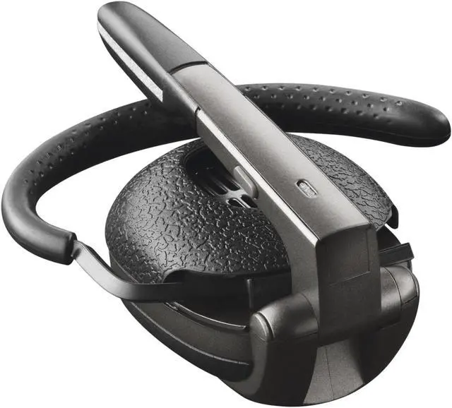 Alt view image 3 of 10 - Jabra SUPREME UC Black Mono Bluetooth Headset with Bluetooth USB Adapter