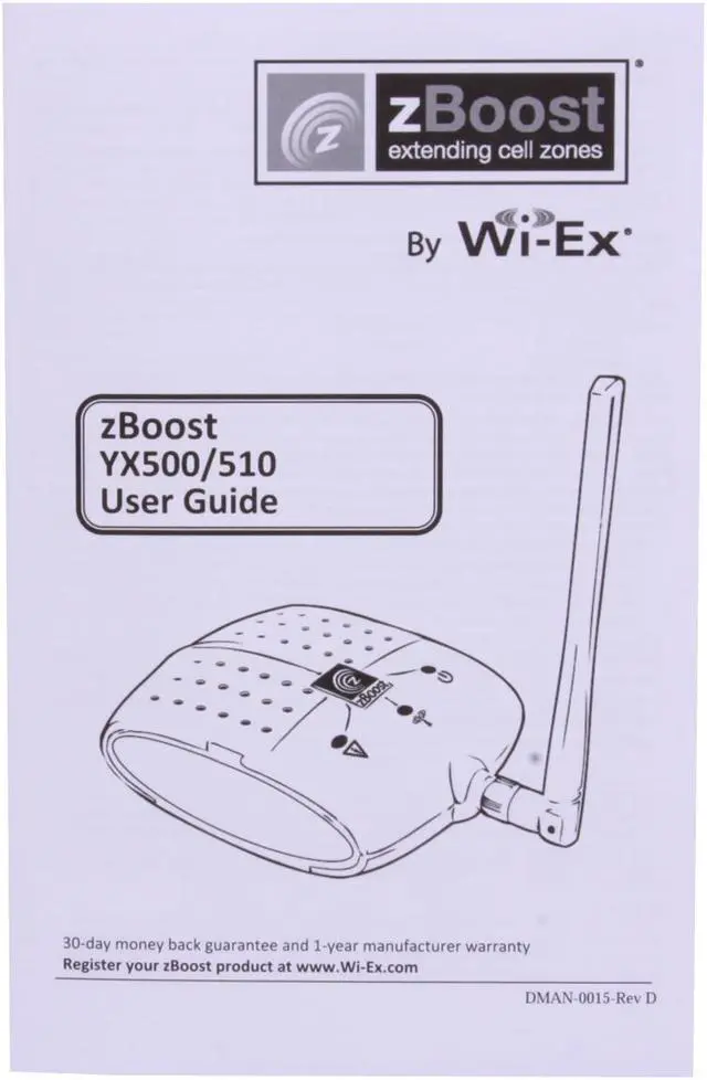 Alt view image 8 of 9 - Wi-Ex zBoost YX510 PCS/CEL White Dual-Band cell phone signal booster extends