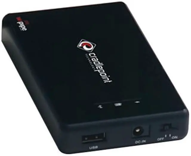 Alt view image 2 of 2 - Cradlepoint Black Personal Wi-Fi Hotspot w/ 3G&4G Ready / WiPipe Powered (PHS300)