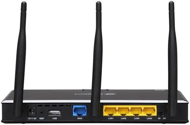 Alt view image 5 of 6 - Cradlepoint Black Mobile Broadband 'N' Router 3G/4G Ready / WiPipe Powered (MBR1000SB)