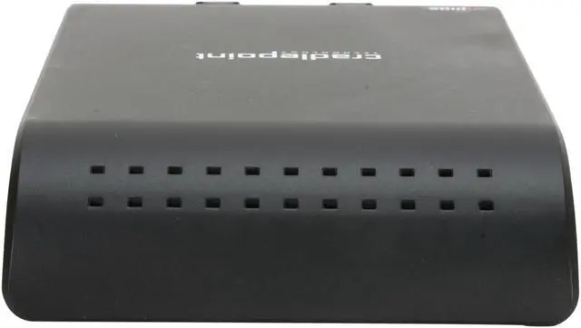 Alt view image 4 of 6 - Cradlepoint Black Failsafe Gigabit 'N' Mobile Broadband Router w/ 3G/4G Ready / WiPipe Powered (MBR1200)
