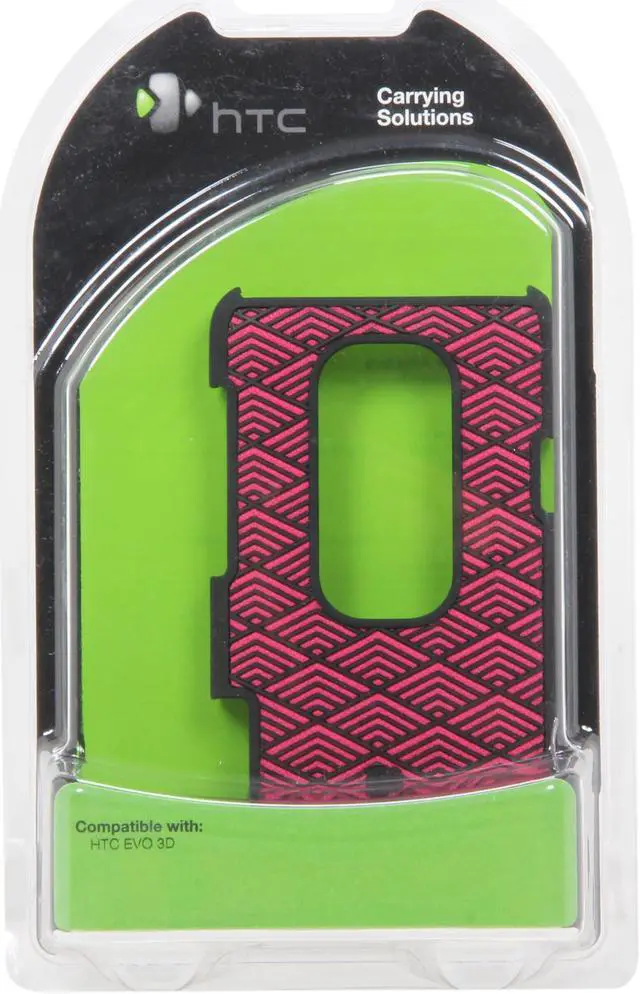Alt view image 6 of 6 - HTC Raspberry Tatami Hard Shell Case For EVO 3D 70H00426-00M