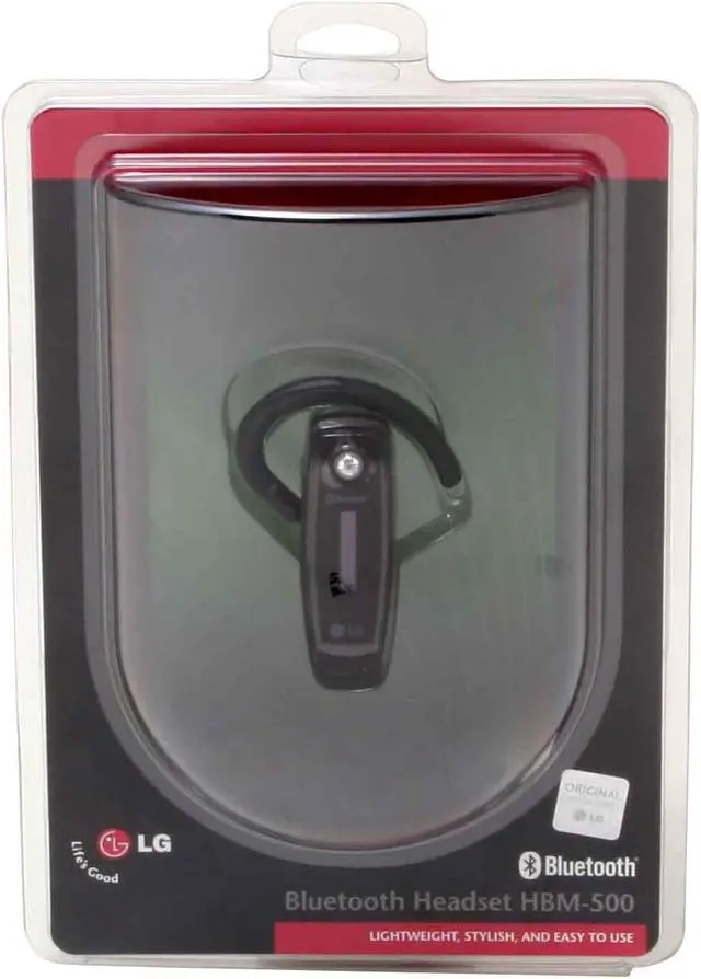 Alt view image 5 of 5 - LG HBM-500 Bluetooth Headset