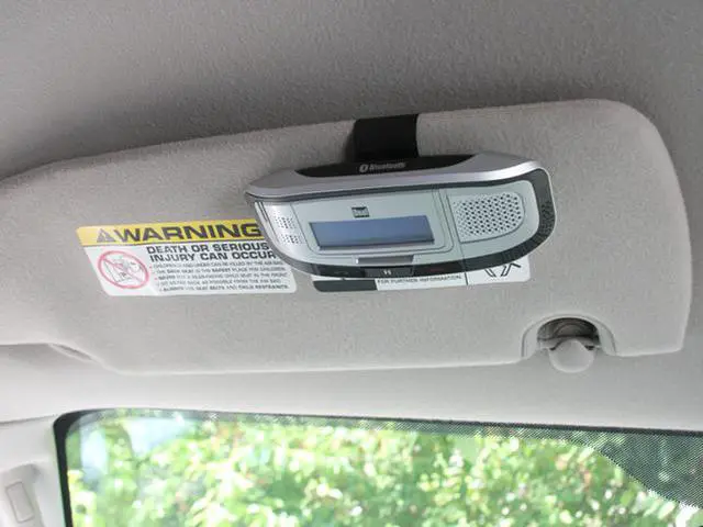 Alt view image 11 of 12 - Dual BTV30 Bluetooth Car Kit