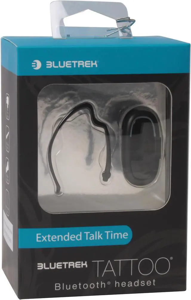 Alt view image 10 of 10 - BLUETREK TATTOO Bluetooth Headset