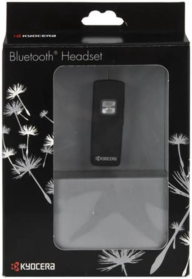 Alt view image 2 of 2 - Kyocera KYO110 Black Bluetooth Headset