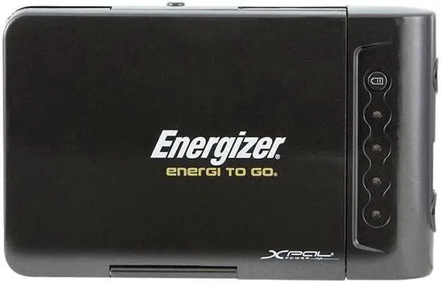 Alt view image 2 of 12 - Energizer Black 2000mAh Rechargeable Solar Power Pack (SP2000)