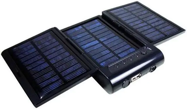 Alt view image 6 of 12 - Energizer Black 2000mAh Rechargeable Solar Power Pack (SP2000)