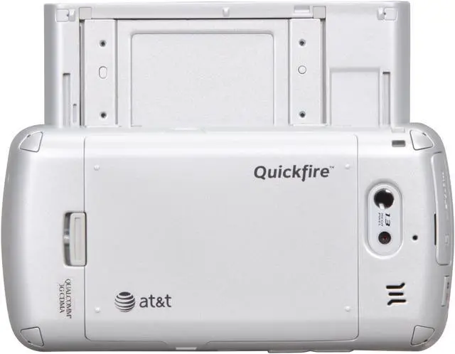 Alt view image 5 of 9 - AT&T GTX75 Quickfire Gray Unlocked 3G GSM Smart Phone with Full QWERTY Keyboard