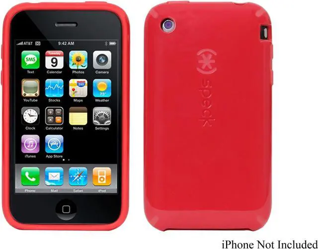 Main image of Speck Products CinnaRibbon Red For iPhone 3G & 3GS IPH3G-CNDY-RDRD