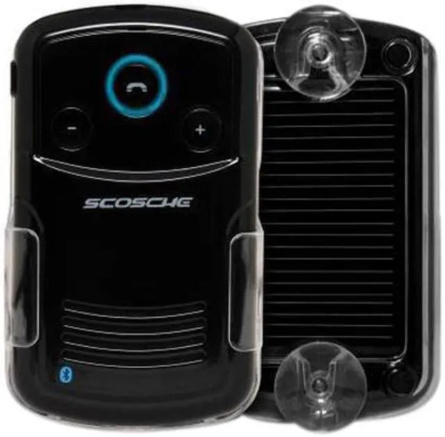 Alt view image 3 of 3 - SCOSCHE CBHSOL2 solCHAT II Solar Powered Bluetooth In-Car Speakerphone