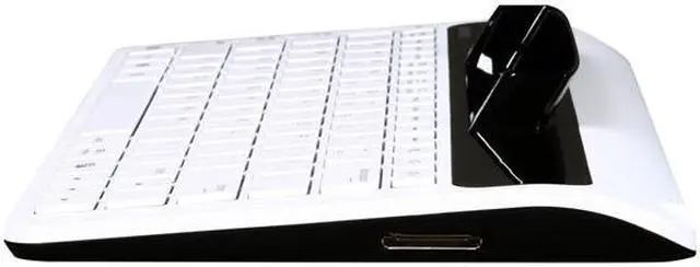 Alt view image 4 of 6 - Samsung ECR-K10AWEGSTA Keyboard Dock For Galaxy Tab White